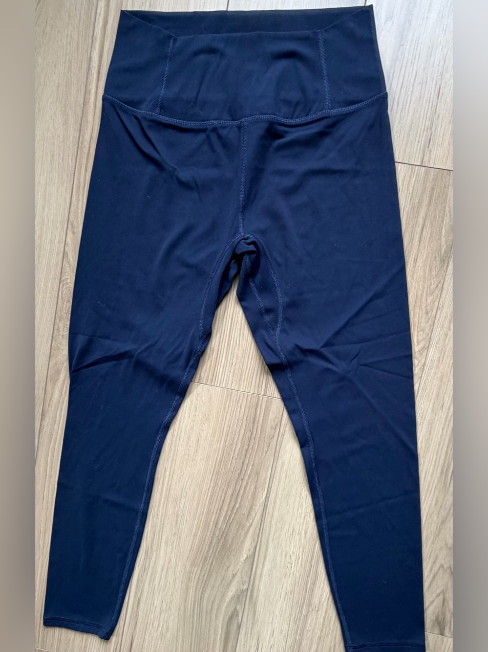 Free People Movement Women's Sz M high-rise Never Better 7/8 Length Legging Blue